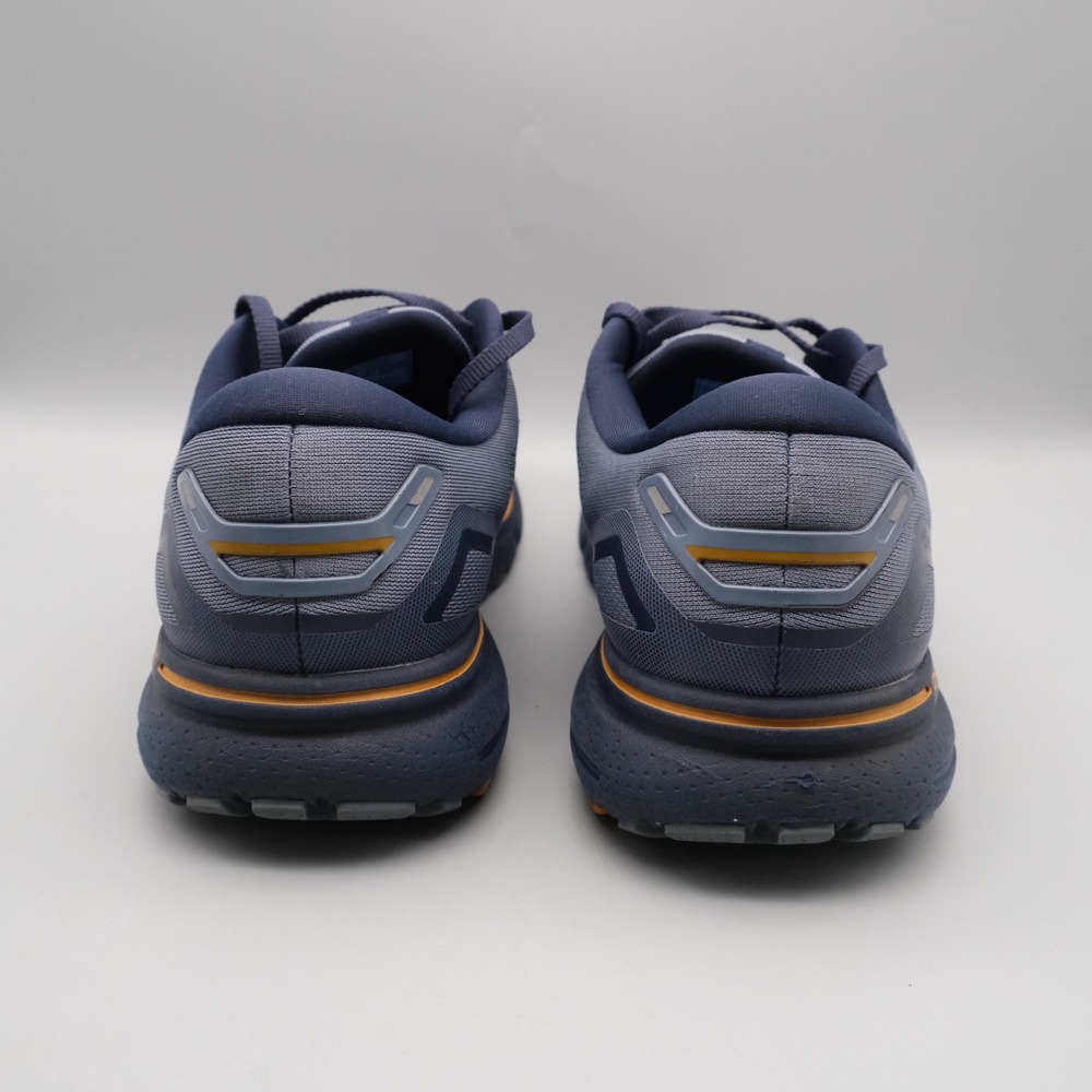 Brooks Ghost 15 Mens Blue Orange Running Sneakers Athletic 13 1103931D025 - Picture 8 of 12